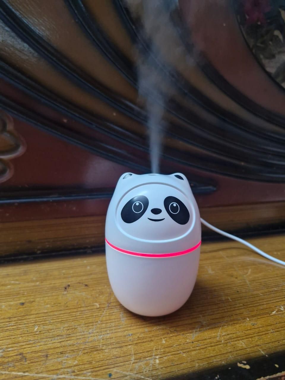 Mini Cute Panda Cool Mist Humidifier – Add Comfort & Charm to Your Space!